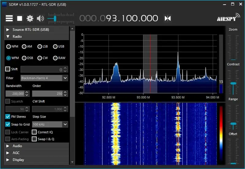 SDR# ishlamoqda