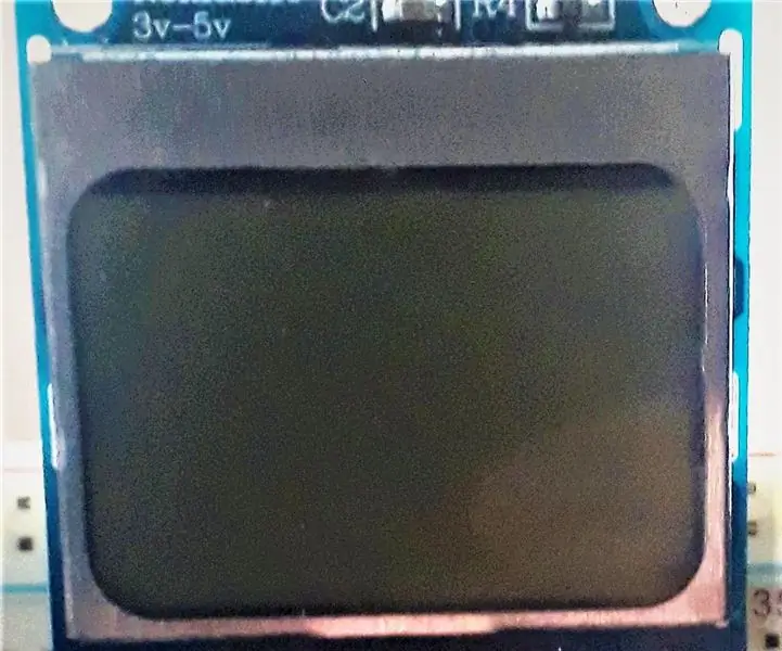 חינוך גרפי LCD5110: 4 שלבים