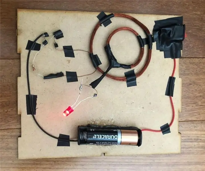 Energia Sem Fio, Acendendo Uma Led: 8 Βήματα