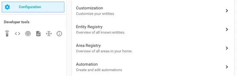 I-setup ang Automation sa Home Assistant