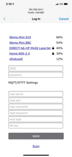 Maak die Configuration Portal oop