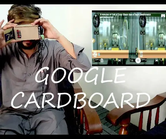 Virtual Reality Headset-Google Cardboard: 4 stappen