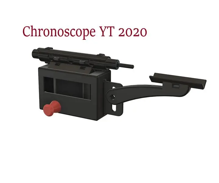 Cronógrafo de rifle de ar, cronoscópio. Impresso em 3D: 13 etapas