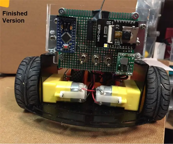 Robot Kamera ESP32 - FPV: 6 Langkah