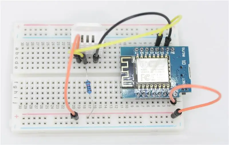 Temperatura e umidade: DHT22 / DHT11