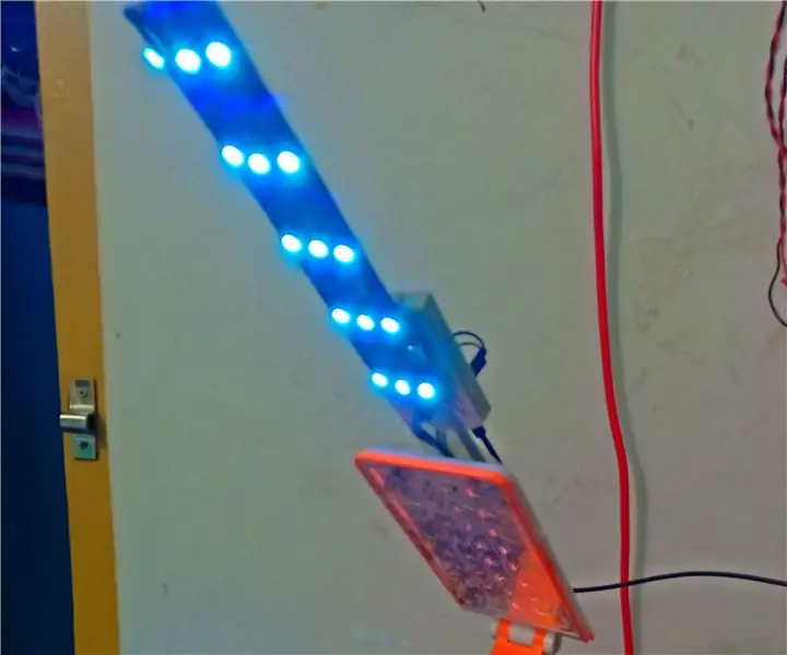 Neopixel styret med Nodemcu: 6 trin