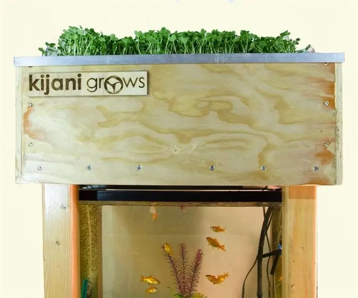 V2 maub los - Ntse Aquaponics: 49 Cov Kauj Ruam (nrog Duab)