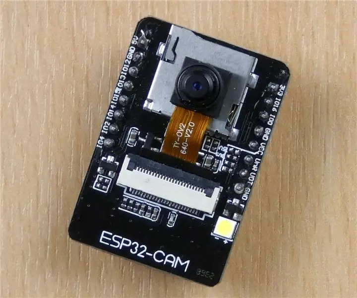 ESP32-CAM kartasidan foydalangan holda $ 9 RTSP video oqimi: 3 qadam