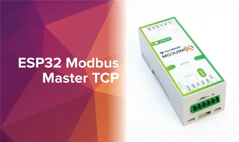 ESP32 Modbus Mwalimu TCP