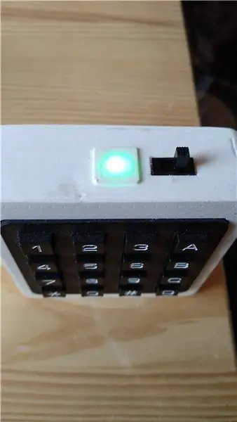 Teclado de alarma MQTT ESP8266