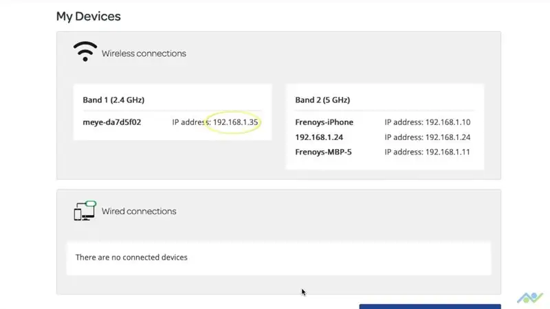 Connectez la caméra et allumez