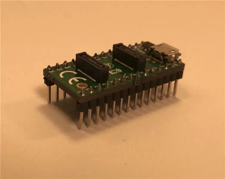 Soldering Header Pins ntawm Breakout Board