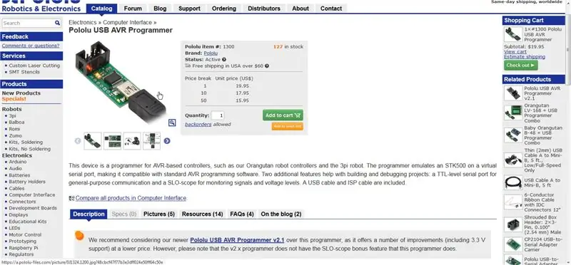 Oprogramowanie i programator USB AVR