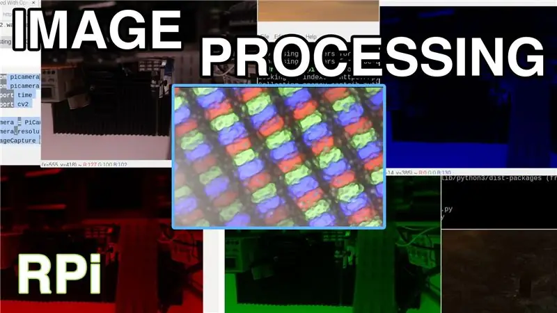 Processamento de imagem com o Raspberry Pi: Instalando OpenCV e separação de cores de imagem