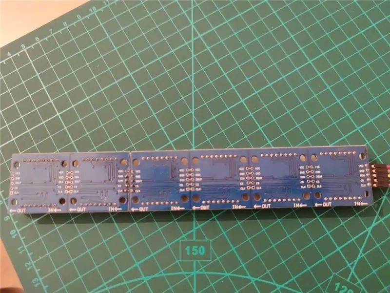 Die voorbereiding van die LED Matrix