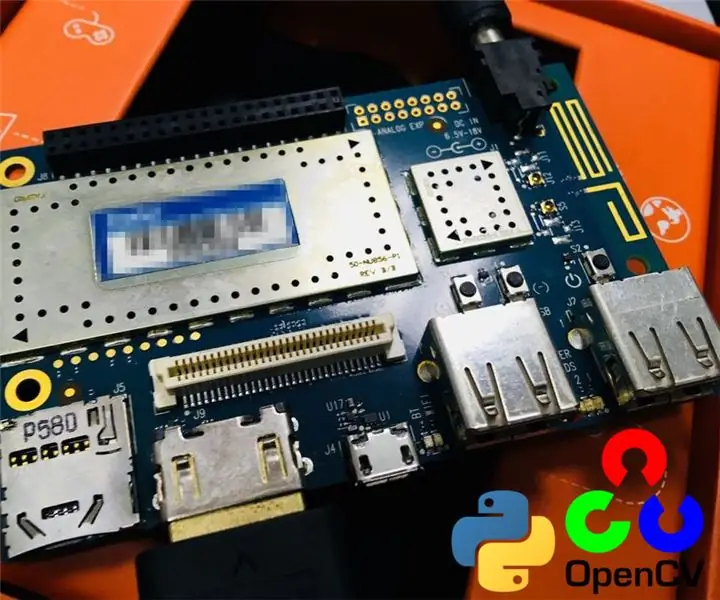 Augmented Reality (AR) vir Dragonboard410c of Dragonboard820c met behulp van OpenCV en Python 3.5: 4 -stappe