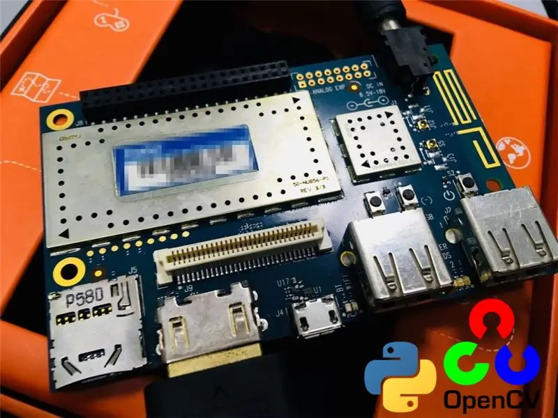 Разширена реалност (AR) за Dragonboard410c или Dragonboard820c с помощта на OpenCV и Python 3.5