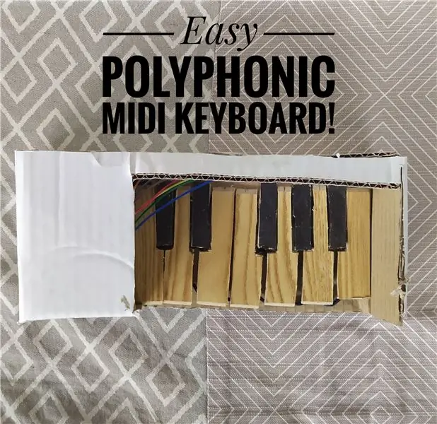 Teclado Arduino Easy Midi