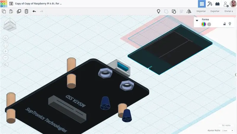 Insérez et fixez la carte de disque MSATA SDD dans la carte d'extension MSATA