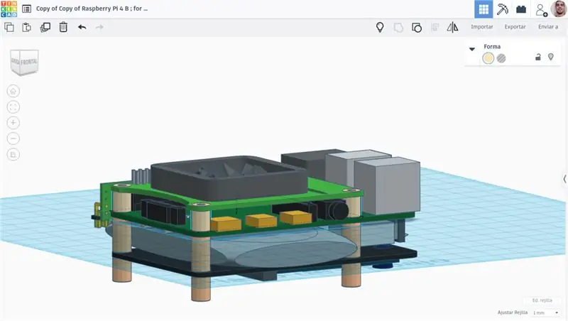 Modulekaart voor ventilatorkoeler