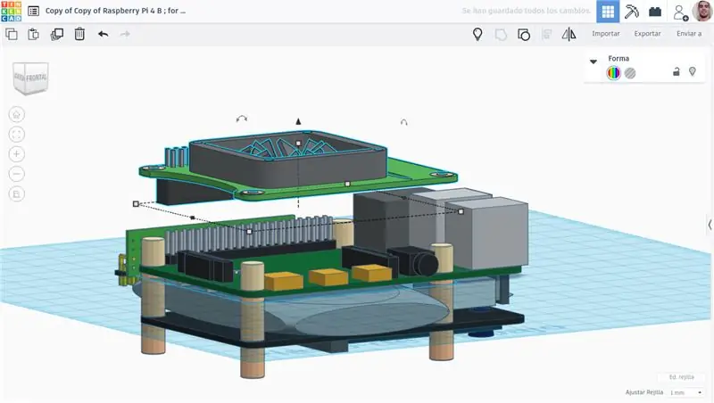 Modulekaart voor ventilatorkoeler