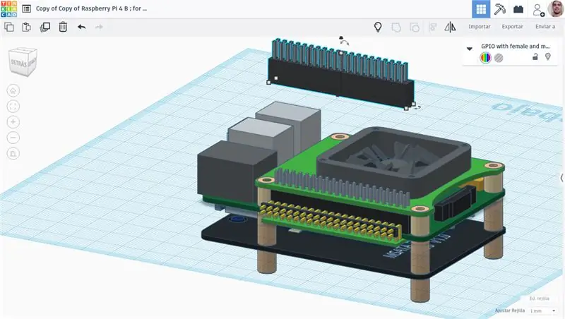 GPIO individual addicional