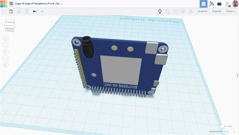 SIM7600G-H 4G på vertikal og plug-in