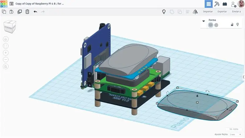 Varaa toinen akku. ja on hyvä hetki lisätä/liittää kameran SPI Raspberry Pi -laitteeseen