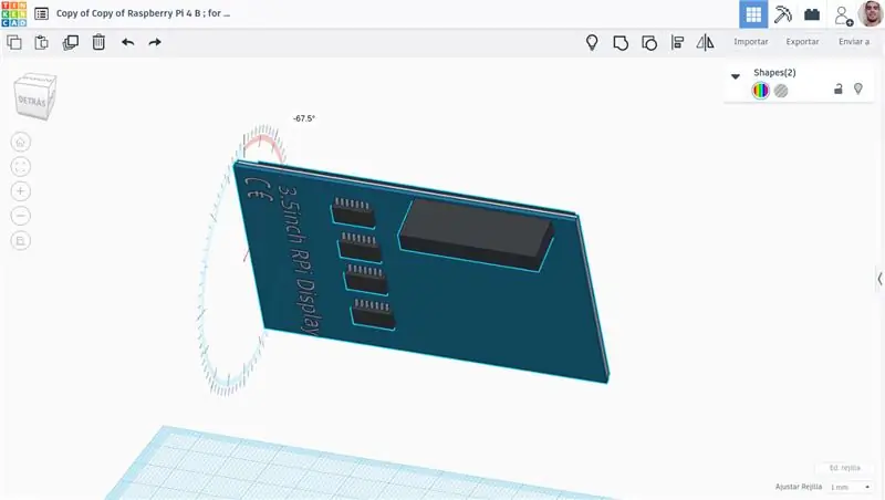 LCD touchscreen 3.5