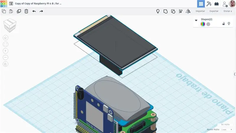 Berøringsskjerm LCD 3.5