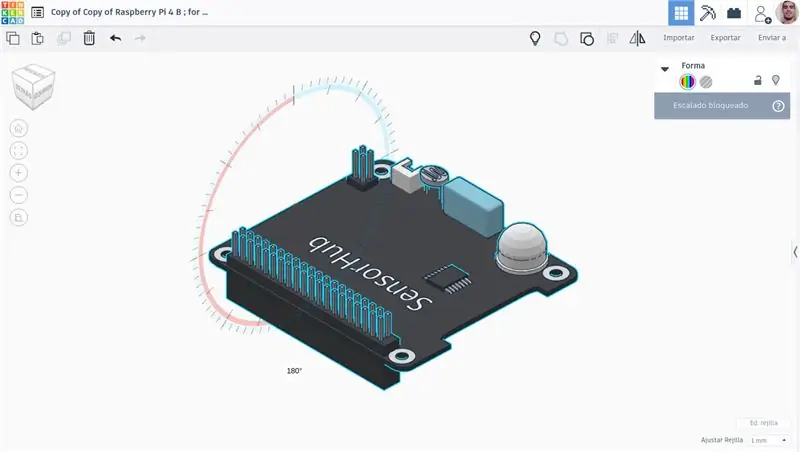 Scheda SensorHub