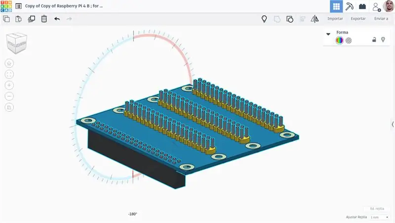 Universele GPIO (drie) uitbreidingskaart