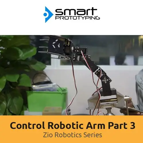 Robotické rameno s moduly Zio, část 3