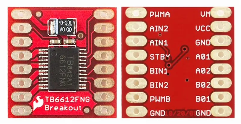 TB6612FNG Breakout Board