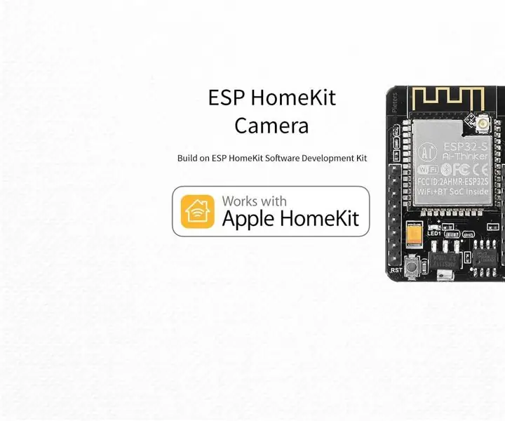 ESP32 - Homekit камерасы