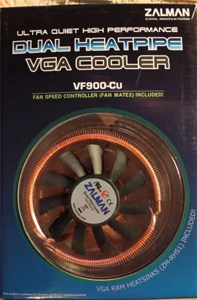 Kuweka Zalman VF900-Cu Heatsink kwenye Toleo la Radeon X800 XT Mac kwa Matumizi ya Mnara wa Apple G5