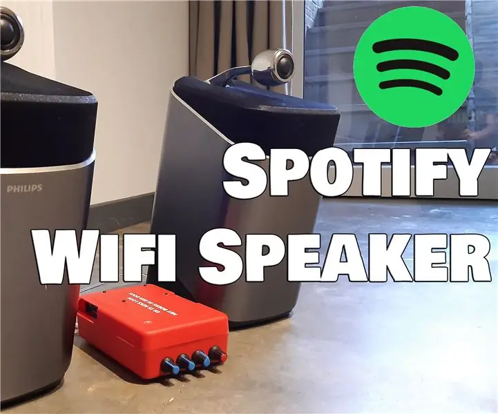 Sonos Like Spotify Wifi -kaiutin: 9 vaihetta (kuvilla)