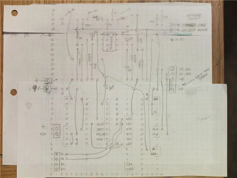 Stripboard را دراز بکشید