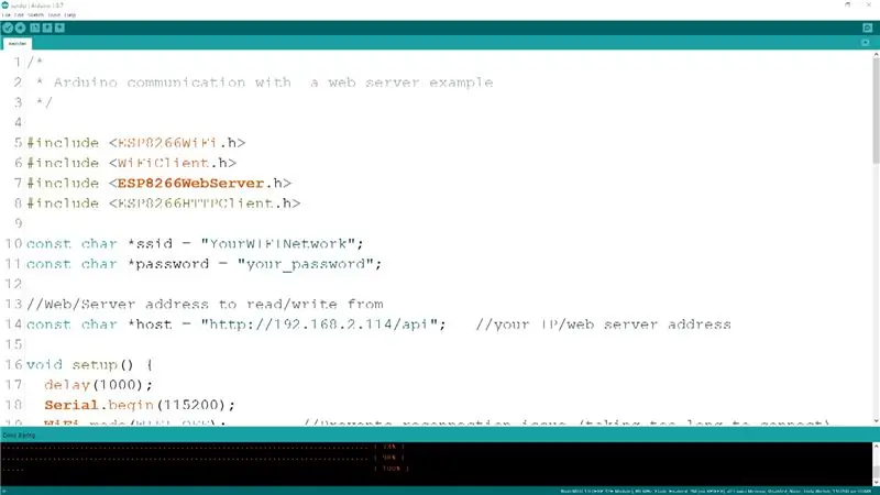 Arduino yuboruvchisini tayyorlang