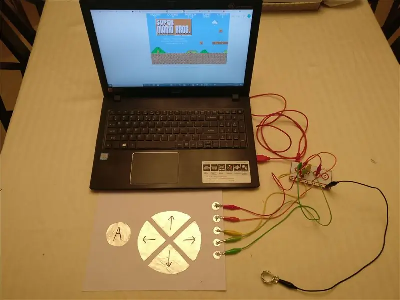 Kertas Interaktif Dengan Makey Makey