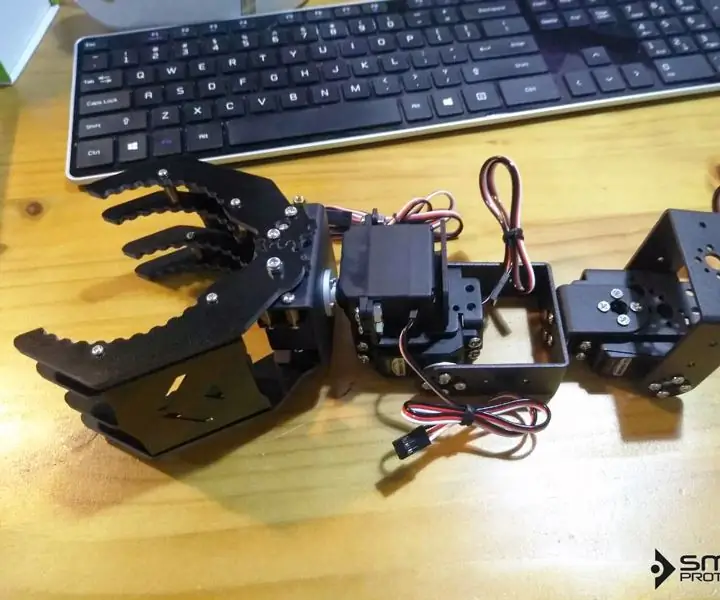 Robotic Arm with Zio Modules Մաս 2: 11 Քայլեր