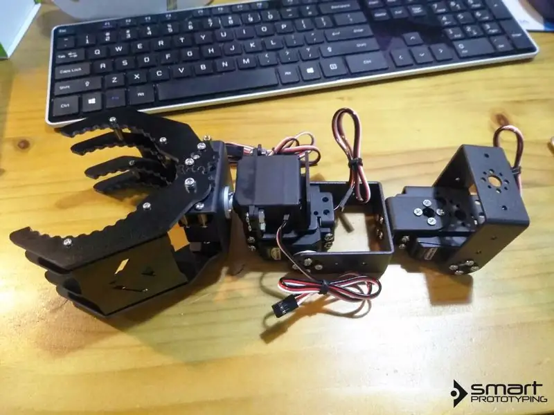 Robotic Arm Gamit ang Zio Modules Bahagi 2