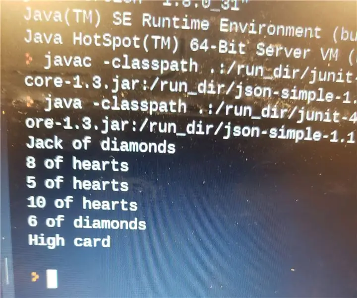 Java -де покер ойынын қалай жасауға болады: 4 қадам