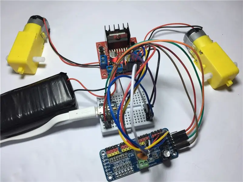 Dodawanie PWM do modułu sterownika L298N