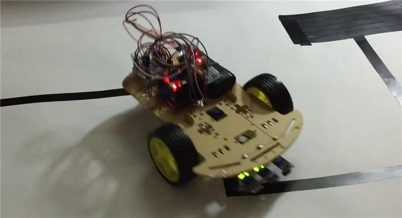 Robot sledovača linky s PICO