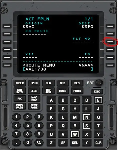 Tekan Tombol di sebelah Spasi untuk FLT NO