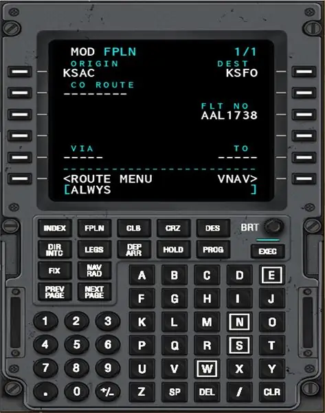 Ipasok ang Iyong Unang Waypoint sa Scratchpad