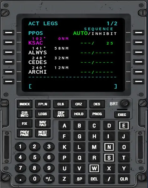 Ripetere gli ultimi tre passaggi tutte le volte necessarie, se necessario premere PAGINA SUCCESSIVA per aggiungere altri waypoint