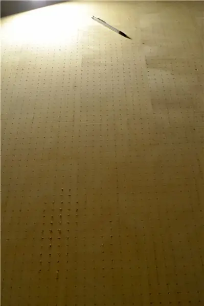 Opprette Pegboard for skulpturen