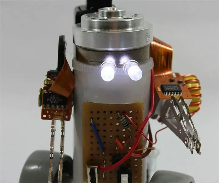 Pemakan Bateri - Arca Robot Joule Thief Sebagai Bacaan / Lampu Malam: 3 Langkah (dengan Gambar)